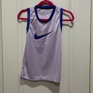 Nike Dri-FIT Shirt in Blue and Pink